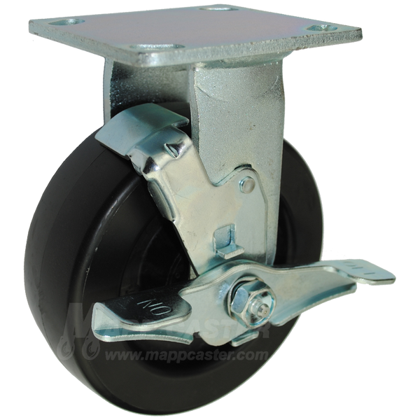 6" Casters Industrial Casters Up to 1500 Lbs. Capacity Each Tagged