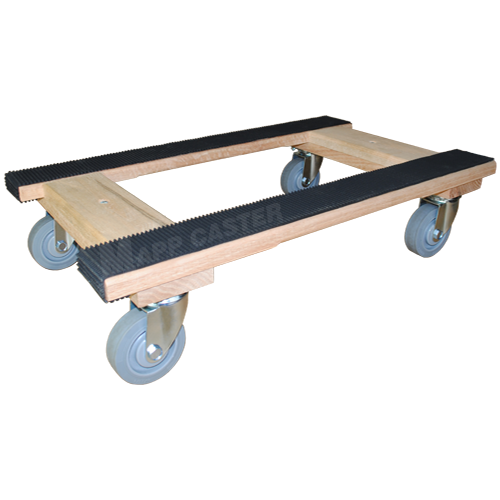 18" x 30" Furniture Dolly with 4" TPR Rubber Wheels - Part# B18304MIR
