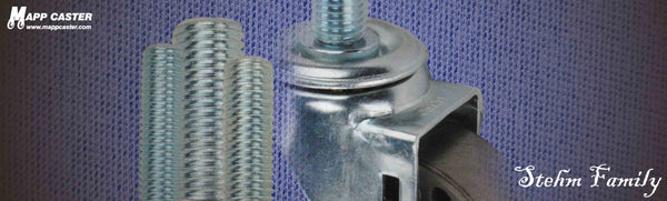 Measuring Threaded Stem Casters