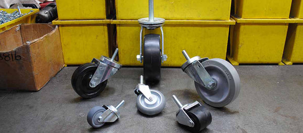 Installing Threaded Stem Casters