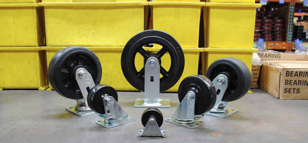Hard & Soft Rubber Caster Wheels