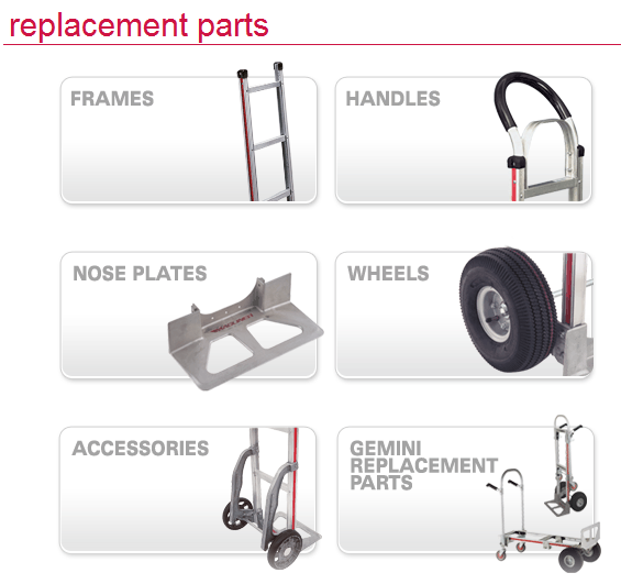 Two Wheel Hand Truck Replacement Parts