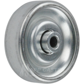 1-15/16" x 5/8" Steel Skate/Conveyor Wheel w/ Ball Bearings - 150 Lbs Capacity Part # B2119