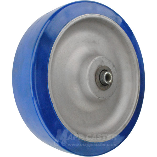 10" x 2-1/2" Blue Poly on Aluminum Wheel - 1,750 Lbs Capacity Part # 2WS38250