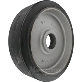 10" x 3" Rubber on Iron Wheel - 1,000 Lbs Capacity Part # F176656