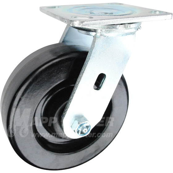 Sy America Polyurethane Steel Heavy Duty Swivel Casters - Industrial Casters With Strong Load Capacity 4400lbs, Silent Use Of Swivel Outdoor Caster - View #13