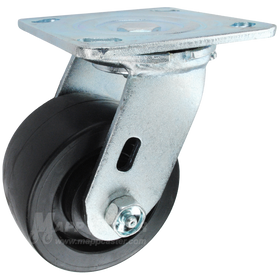 4" x 2" Polyolefin Swivel Caster - 500 Lbs Capacity