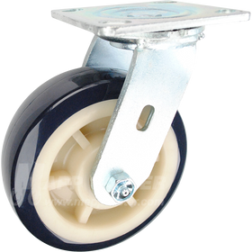 146PRX620S 6" x 2" Patriot Polyurethane on Polyolefin Core Wheel Swivel Caster - 1,000 Lbs Capacity 