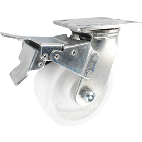 6" x 2" Retort Swivel Caster with Total Locking Brake - 700 Lbs Capacity 146RETB620SBTL 