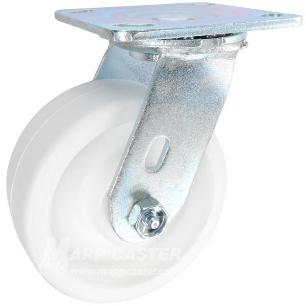 6" x 2" Retort Swivel Caster - 700 Lbs Capacity 146RETB620S