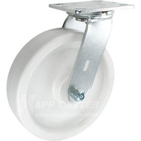 146RETB820S 8" x 2" Retort Swivel Caster - 900 Lbs Capacity