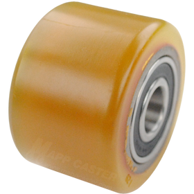 2-1/2" x 1-3/4" Heavy Duty Polyurethane on Steel Pallet Load Wheel
