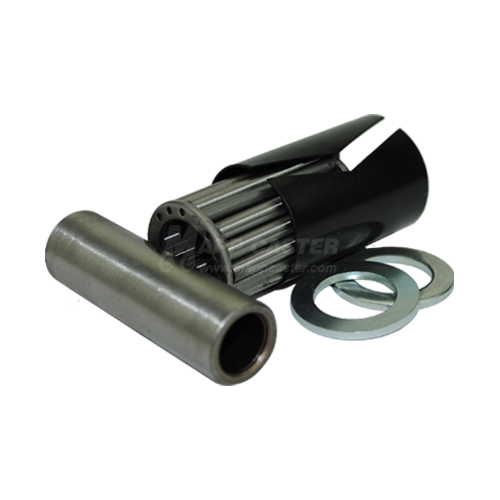 High Temperature Roller Bearing for 2" Wide Caster Wheels, Short Hub