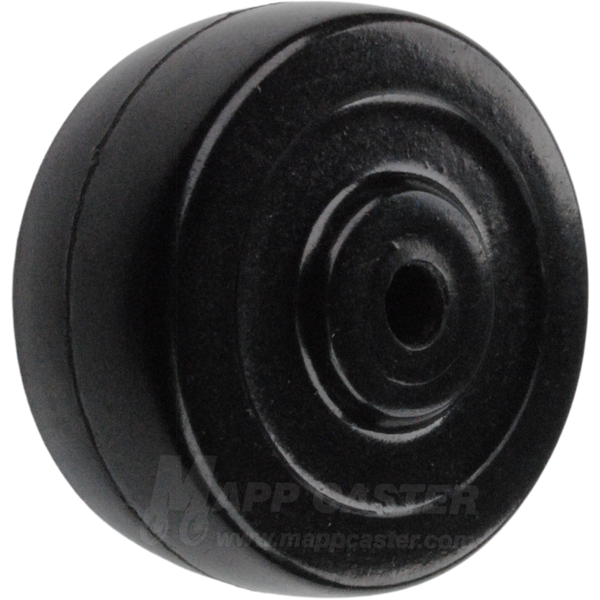 2" x 15/16" Hard Rubber Wheel - 125 Lbs Capacity Part # QHR2B1