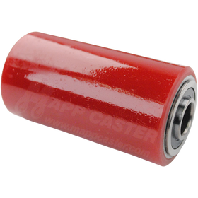 2" x 3-5/8" Heavy Duty Polyurethane on Steel Pallet Jack Load Wheel