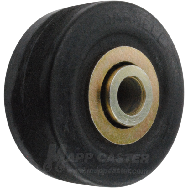 2" x 7/8" Neoprene Wheel w/ Ball Bearings - 110 Lbs Capacity Part # 4X32WKN