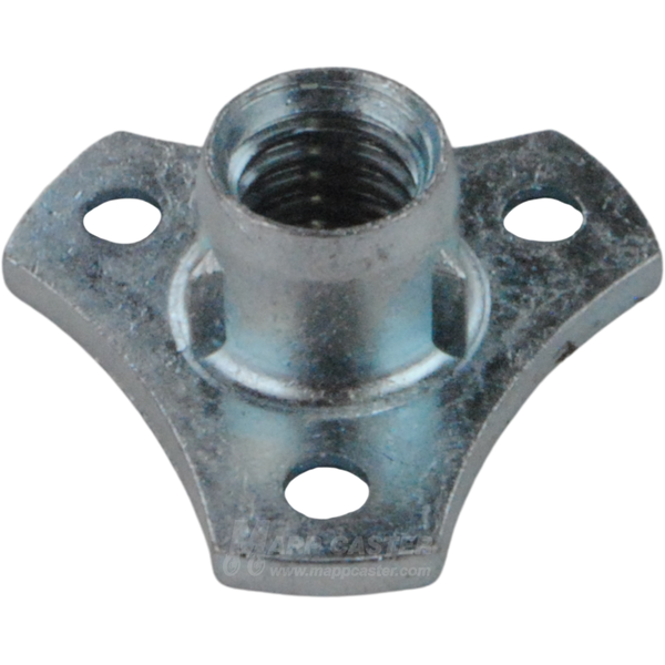 Triangle nut for wood installations, 3/8"-16 threaded stems