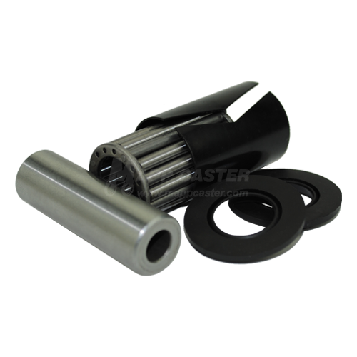 3/8" ID Roller Bearing Kit with Short Hub for 2" Wide Wheels - Part # LBL-3/8 heavy duty 