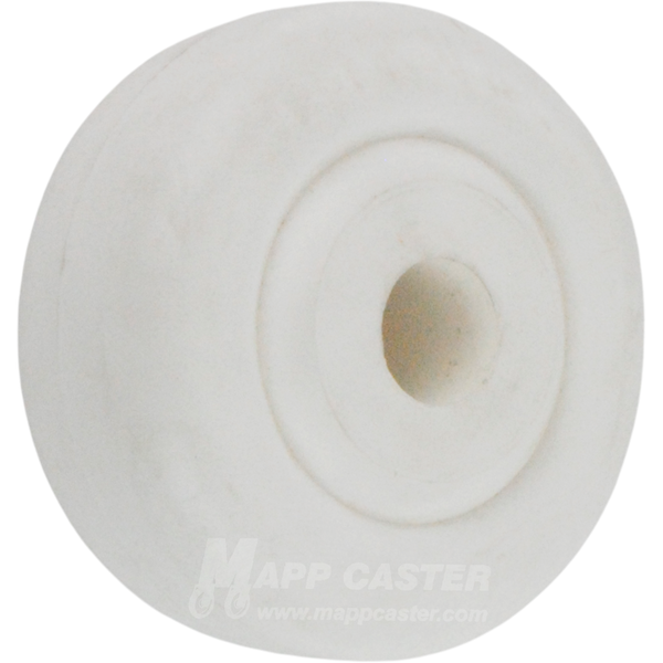 3" x 1-3/8" Polyolefin (Plastic) Wheel with 5/8" Plain Bore - Part # R311D