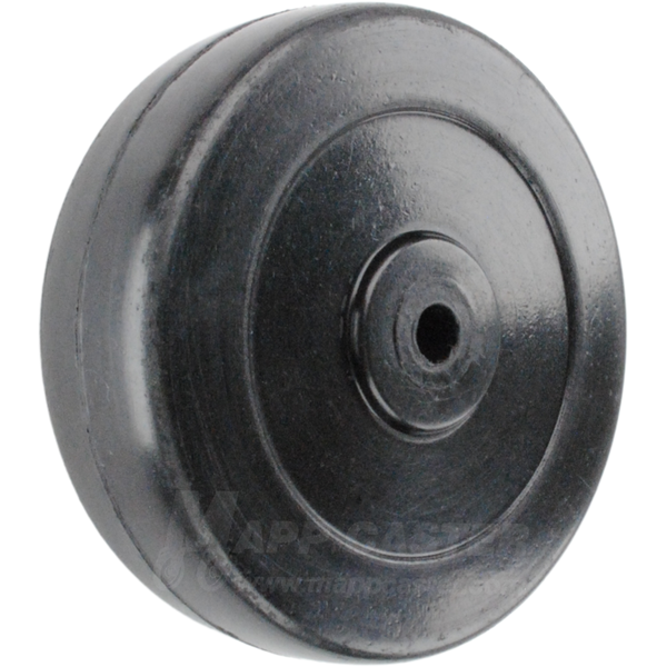 3" x 15/16" Soft Rubber Wheel - 100 Lbs Capacity Part # QSR3A2