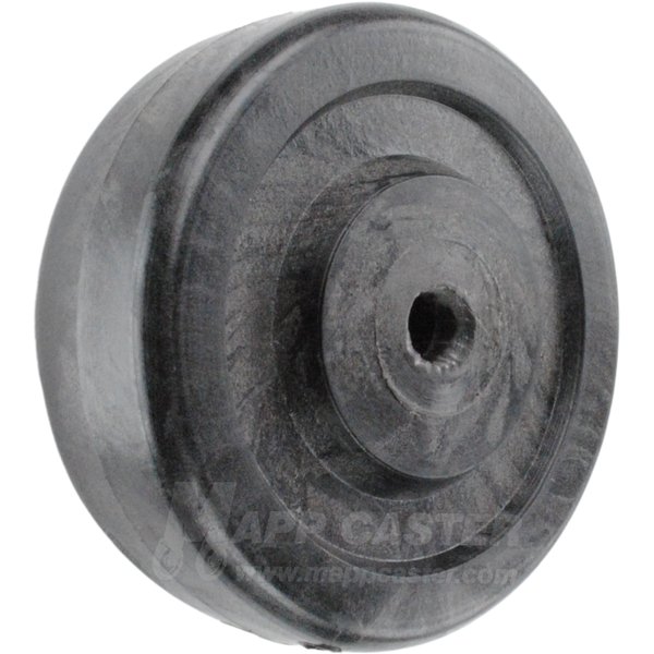 3" x 1" High-Temp Glass Filled Nylon Wheel - 500 Lbs Capacity Part # R31-171A