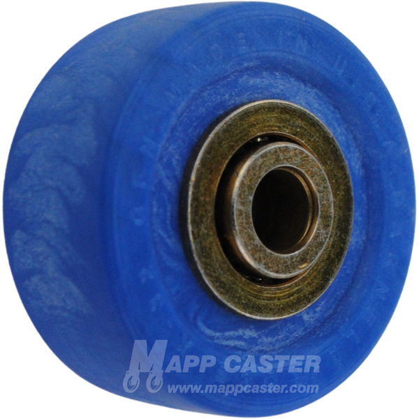 2" x 7/8" High Temperature Glass Filled Nylon Wheel - 225 Lbs Capacity