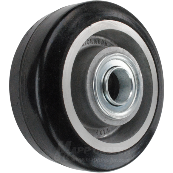 Rubber on Aluminum Wheels