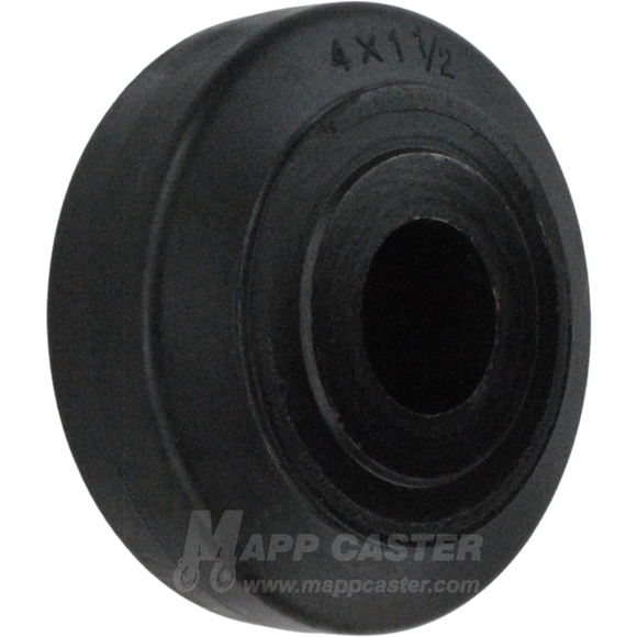 Wheels - Rubber on Nylon & Cast Iron