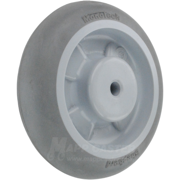 4" x 15/16" Thermoplastic Rubber (TPR) Wheel - 150 Lbs Capacity Part # 8009003