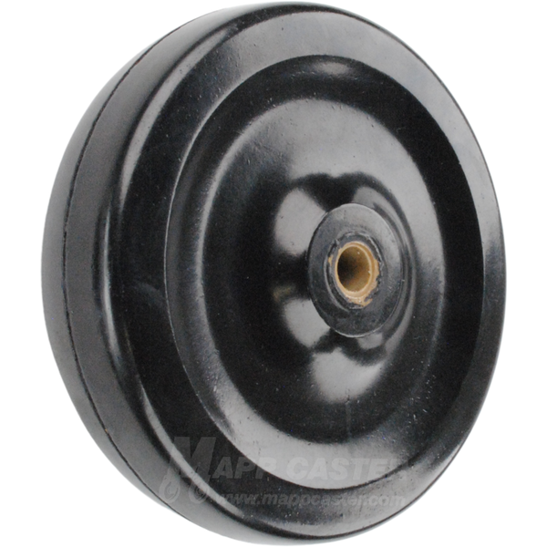 4" x 1" Soft Rubber Wheel - 125 Lbs Capacity Part # QSR4D2