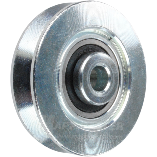 50mm x 12mm (1.97" x .47") Steel V-Groove Wheel - 154 Lbs Capacity Part # H300V-50
