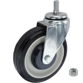 5 inch Shopping Cart Replacement Casters with Nut