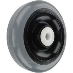 5" x 1-1/4" Poly on Polyolefin Core Wheel - 300 Lbs Capacity Part # XTORNADO