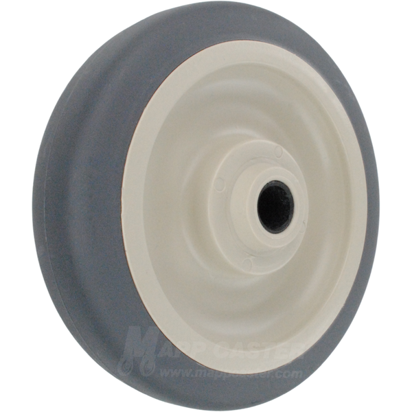 5" x 1-1/4" Poly on Polyolefin Core Wheel - 350 Lbs Capacity Part # LPP50GY90