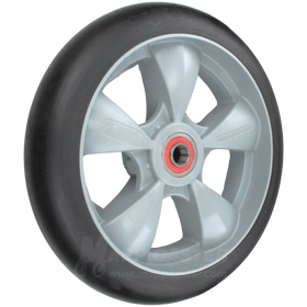 10" x 2" Interlocked Microcellular Foam Wheel with 2-1/4" Offset Hub