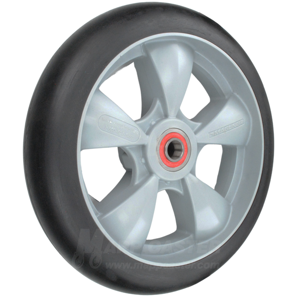 10" x 2" Interlocked Microcellular Foam Wheel with 2-1/4" Offset Hub