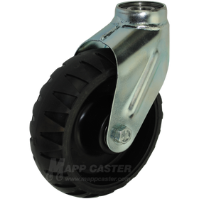 6" black TPR soft rubber casters, crowned all terrain ergonomic tread, fits 6060 DX, 6070 LX, 6080 MX PRO, 6082 MX PRO R3, 6083 MX PRO, 6086 PRO XT & more