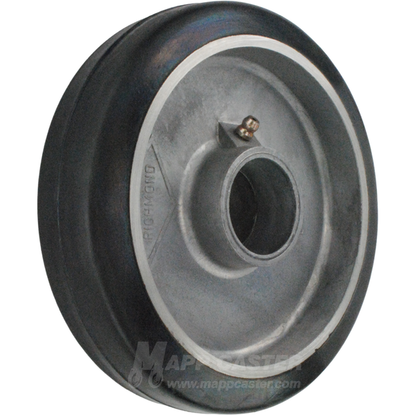 6" x 1-1/2" Rubber on Aluminum Wheel - 320 Lbs Capacity Part # V615RA70
