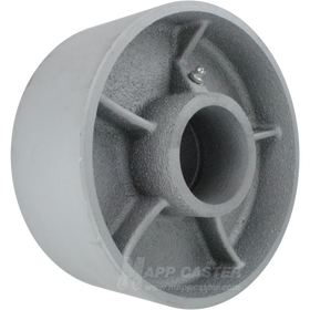 6" x 2-1/2" Cast Iron Wheel - 1,800 Lbs Capacity Part # QSTL6PO