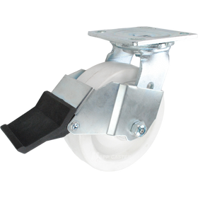 6" x 2" Retort Wheel Swivel Caster with Face Contact Brake - 700 Lbs Capacity Part # 146RETB620SFCB