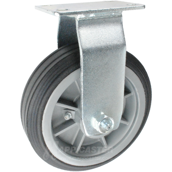 6" x 2" Semi-Pneumatic Wheel Rigid Caster - 350 Lbs Capacity Part # L80SN60JB5306YY