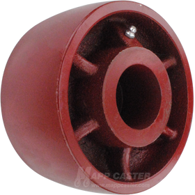 6" x 3" Ductile Steel Wheel - 6,000 Lbs Capacity Part # LCDS630