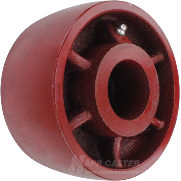 6" x 3" Ductile Steel Wheel - 6,000 Lbs Capacity Part # LCDS630