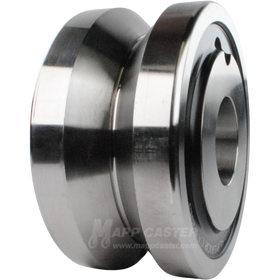 6" x 3" Forged Steel V-Groove Wheel - 6,000 Lbs Capacity Part # LFV60LW85