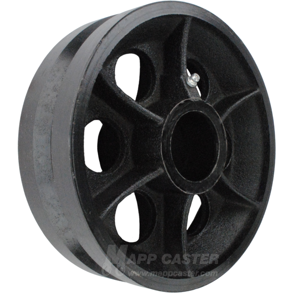 8" x 2-1/2" Cast Iron V-Groove Wheel - 2,500 Lbs Capacity Part # LVG825