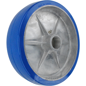 8" x 2" Blue Poly on Aluminum Wheel - 1,350 Lbs Capacity Part # LRS80JB84