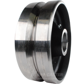 8" x 3" Forged Steel V-Groove Wheel - 5,000 Lbs Capacity Part # P083002531