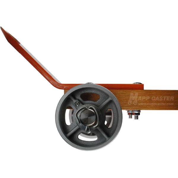 7" x 5" long Steel nose with 5" x 2" Cast Iron wheels