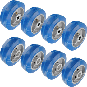 A set of 8 direct replacement for the Morse drum rollers & 456 Hydra-Lift Drum Roller & 5154 Series Stationary Drum Rollers