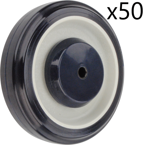 50 Shopping Cart Wheels, Ball Bearing Smooth Rolling